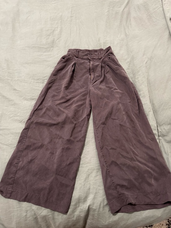 Vintage Pants - Vintage Wide-Leg Trouser Pants